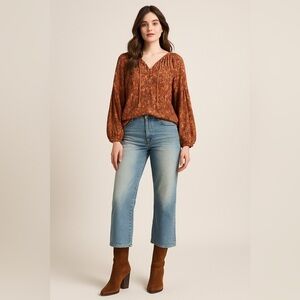 EUC Mavi Vintage Women’s Y2K Low Rise Straight Leg Crop Sz 28